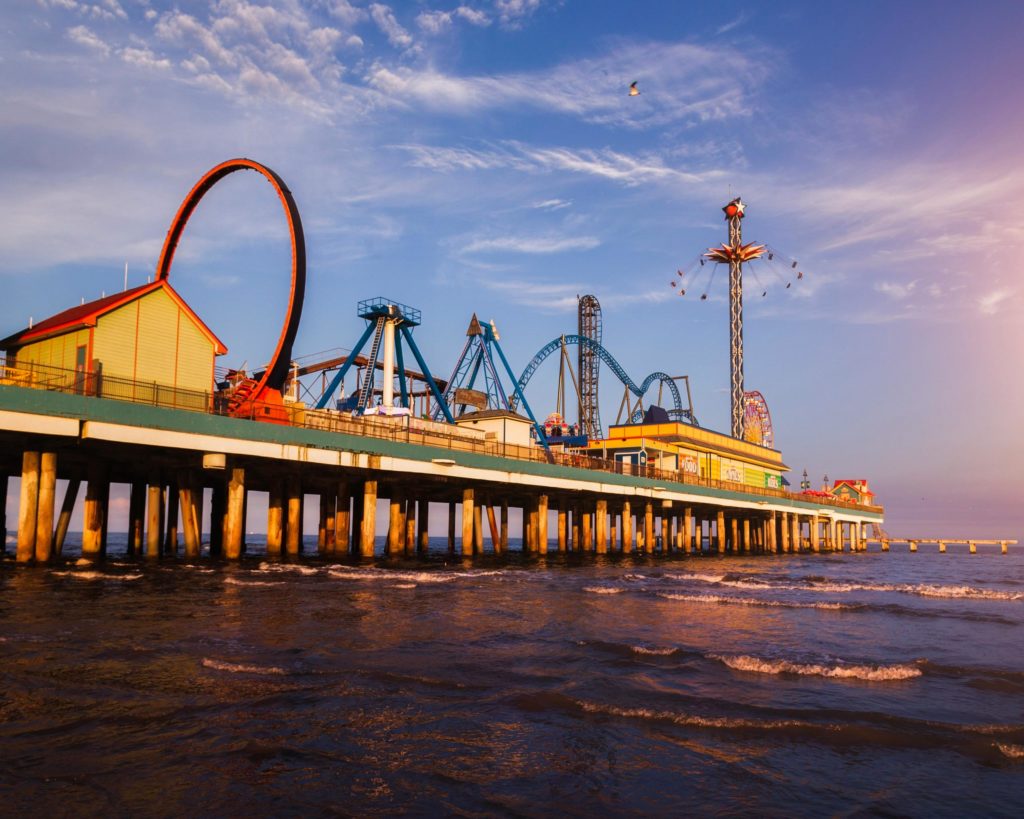 Pleasure Pier in Galveston